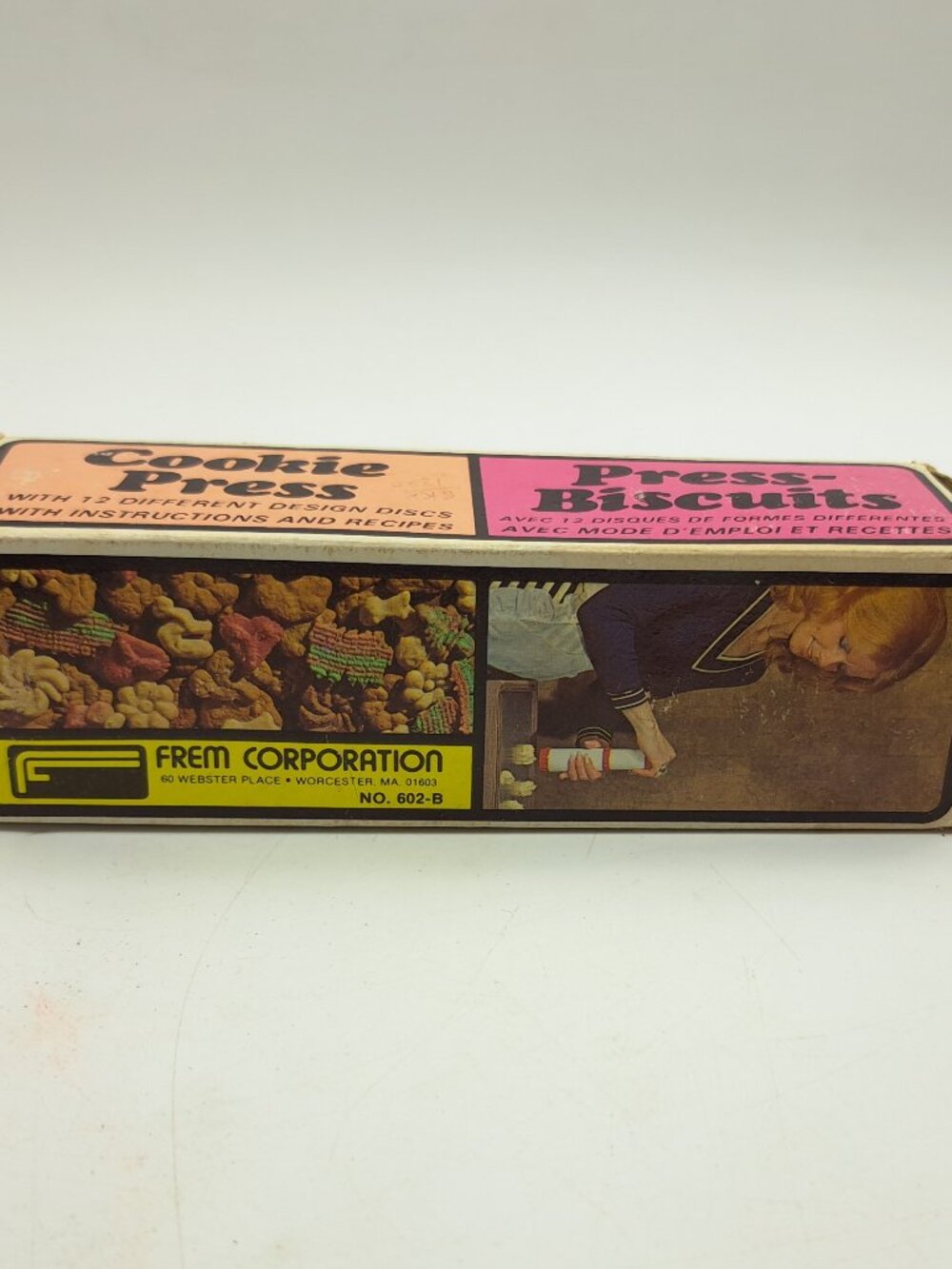 Vintage Cookie Press By Frem 602-B